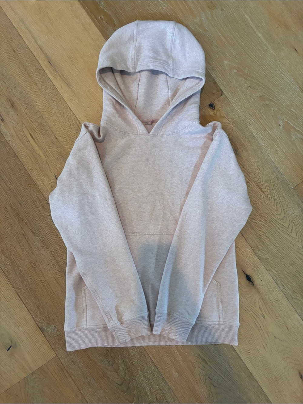 lululemon athletica Light Pink Hooded Sweatshirt